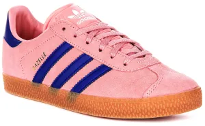 Adidas Gazelle J In Pink For Youth