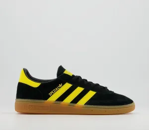 adidas Handball Spezial Black Yellow Gum Trainers