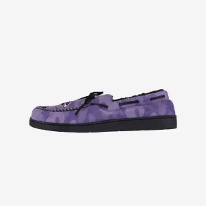 Baltimore Ravens Printed Camo Moccasin Slipper