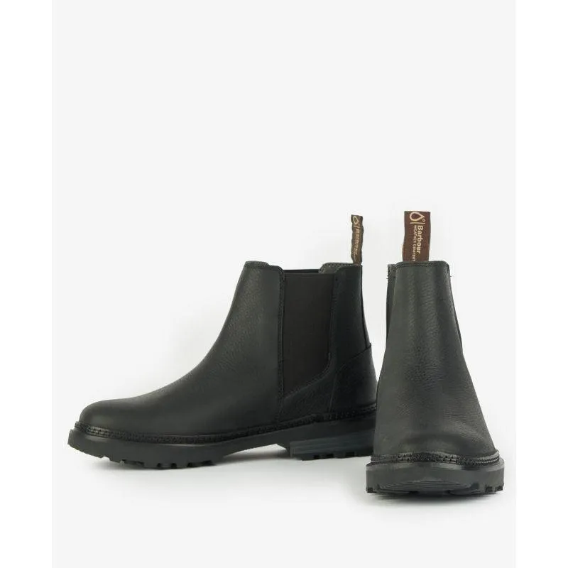 Barbour Ellison Ladies Leather Chelsea Boot - Black