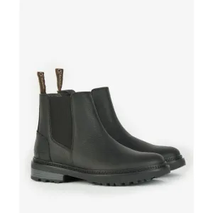 Barbour Ellison Ladies Leather Chelsea Boot - Black