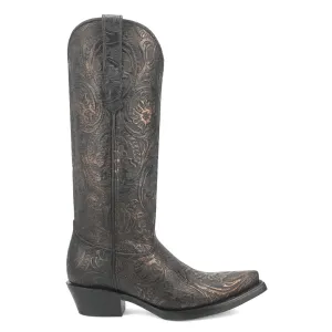 Bellona Embossed Snip Toe Cowboy Boots