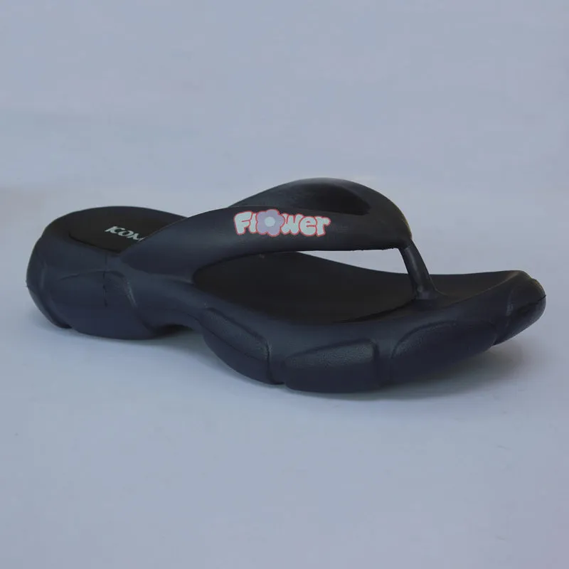 Black Soft Slippers for women