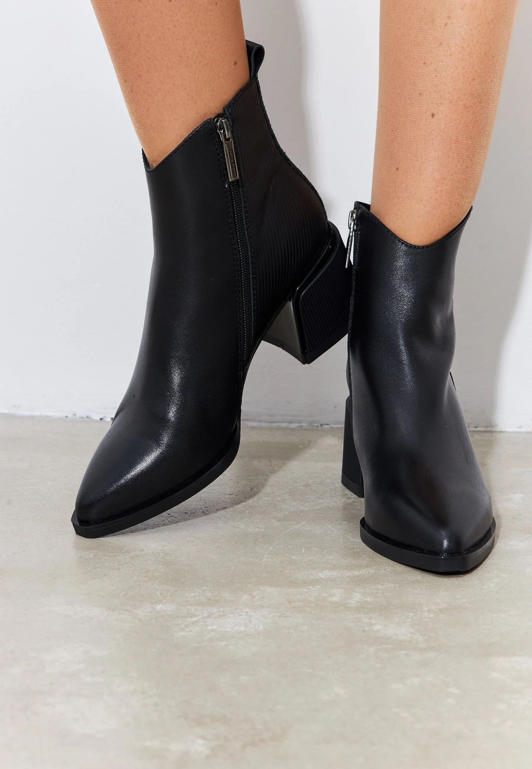 Casual Ankle Boots - Black