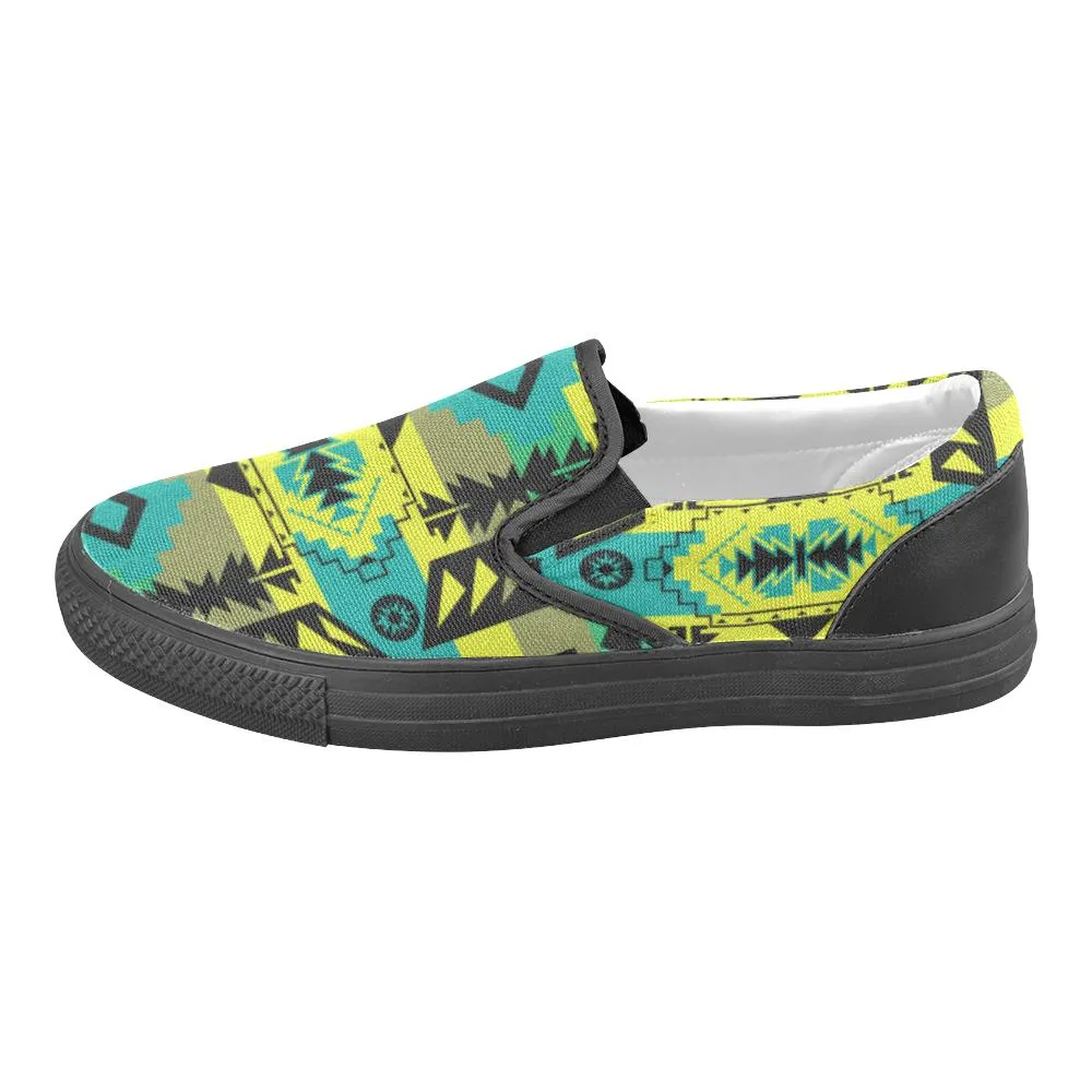 Chiefs Mountain Men's Unusual Slip-on Canvas Shoes