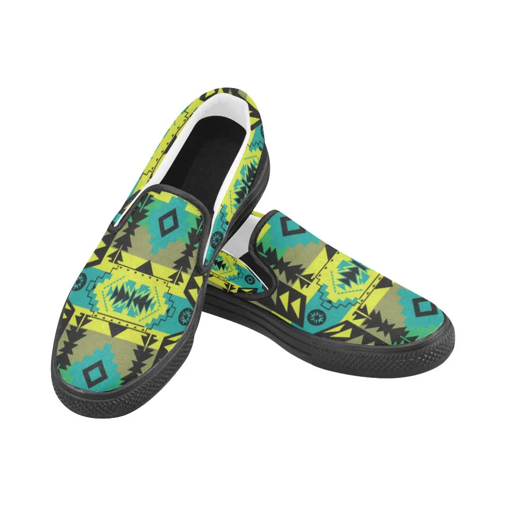 Chiefs Mountain Men's Unusual Slip-on Canvas Shoes