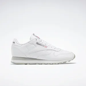 Classic Leather Shoes White/Pure Grey 3/Pure Grey 7