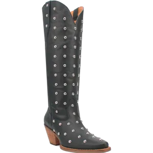 Dingo Women's Broadway Bunny Western Boot in Black