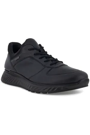 ECCO Exostride Low GTX Waterproof 835304 01001 in black leather