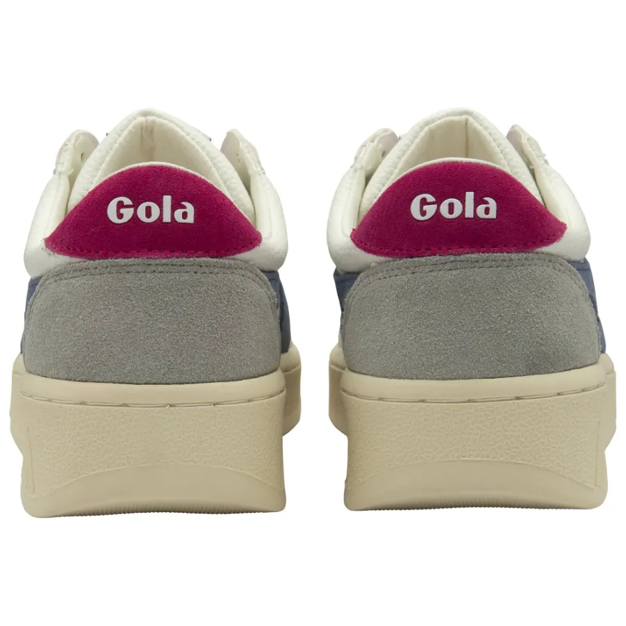 Gola Womens Sneaker Grandslam Trident White/Moonlight/Fuchsia