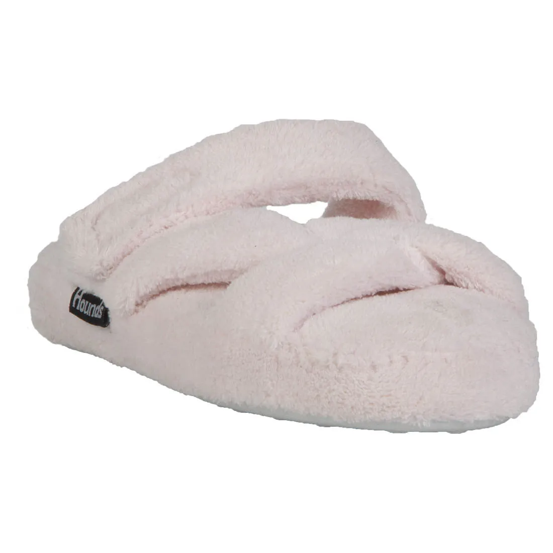 Hounds Women's Fluffy Z Slippers - Soft Pink