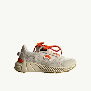 Isabel Marant Ewie Sneakers - Ecru/Orange