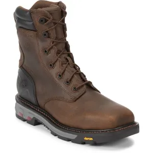 Justin Boots Mens Pipefitter 11" #WK201 Color Brown