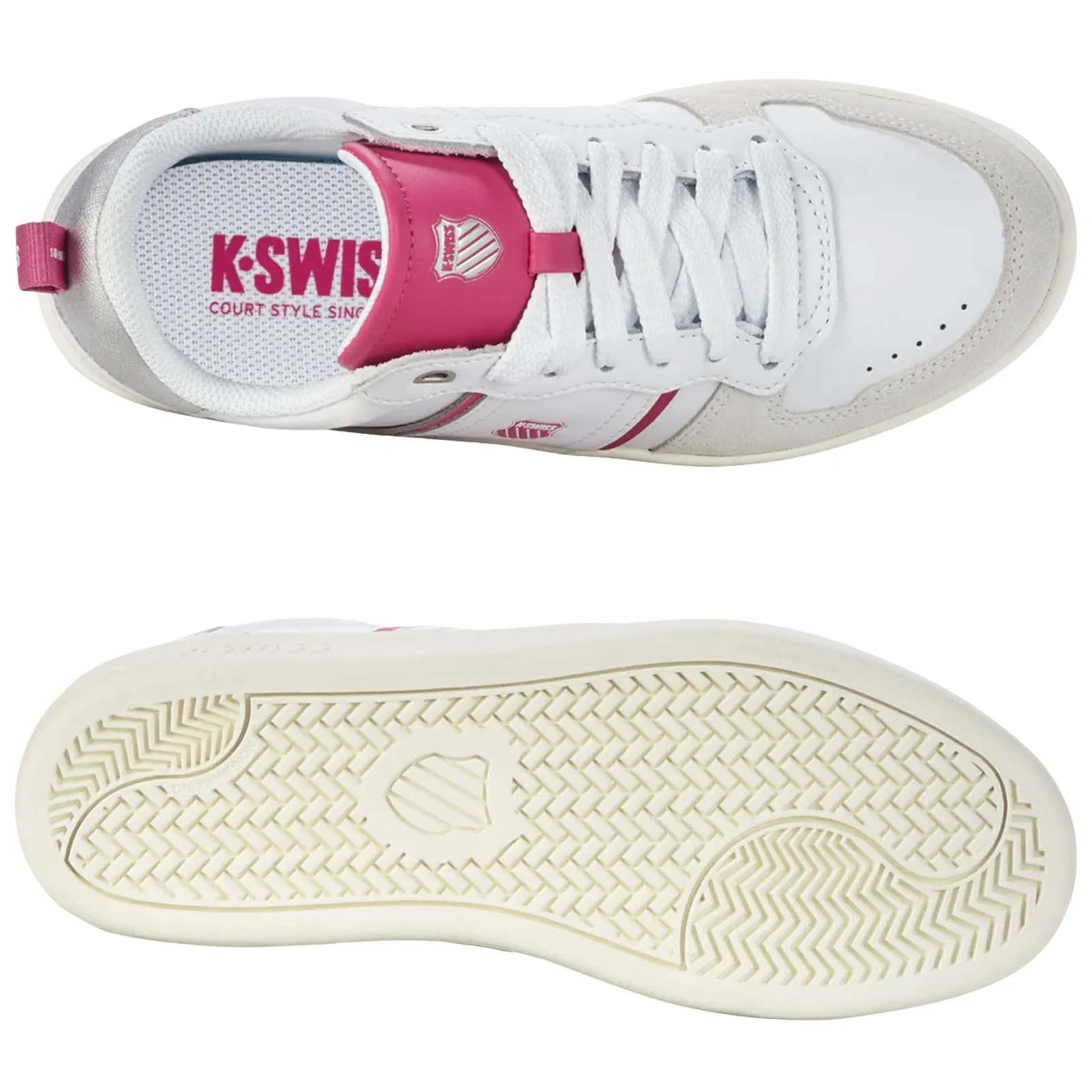 K-Swiss Ladies Lozan Match Leather Trainers