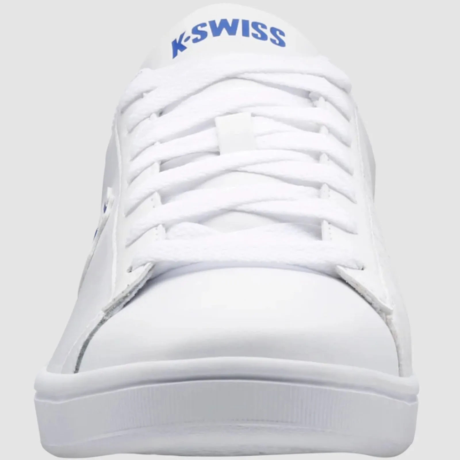 K-Swiss Mens Court Shield Leather Retro Trainers