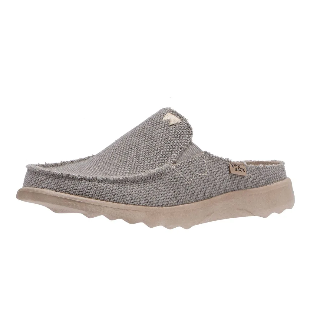 KickBack Men's Slip On Shoes - Chaise 2.0 Woven Canvas Rocket Grey