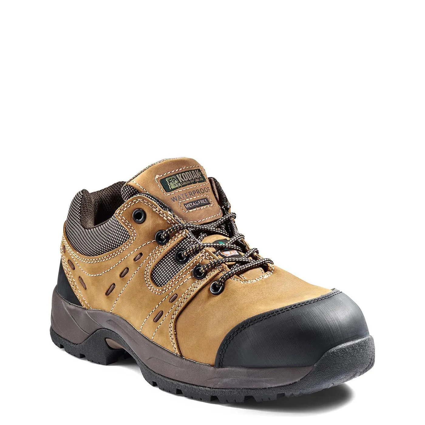 Kodiak Trail Men's WP Lightweight Composite Toe Safety Shoe - 302120 Brown