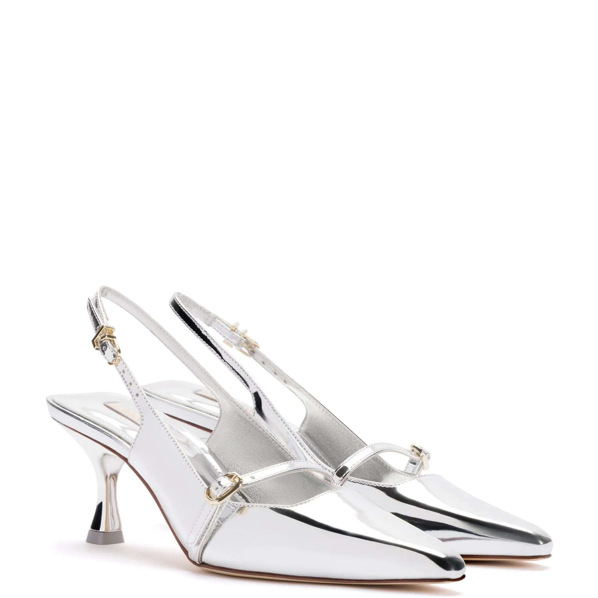 LARROUDE Ines Pump | Silver