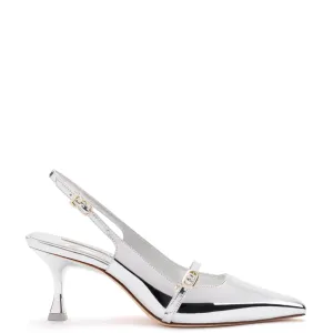 LARROUDE Ines Pump | Silver