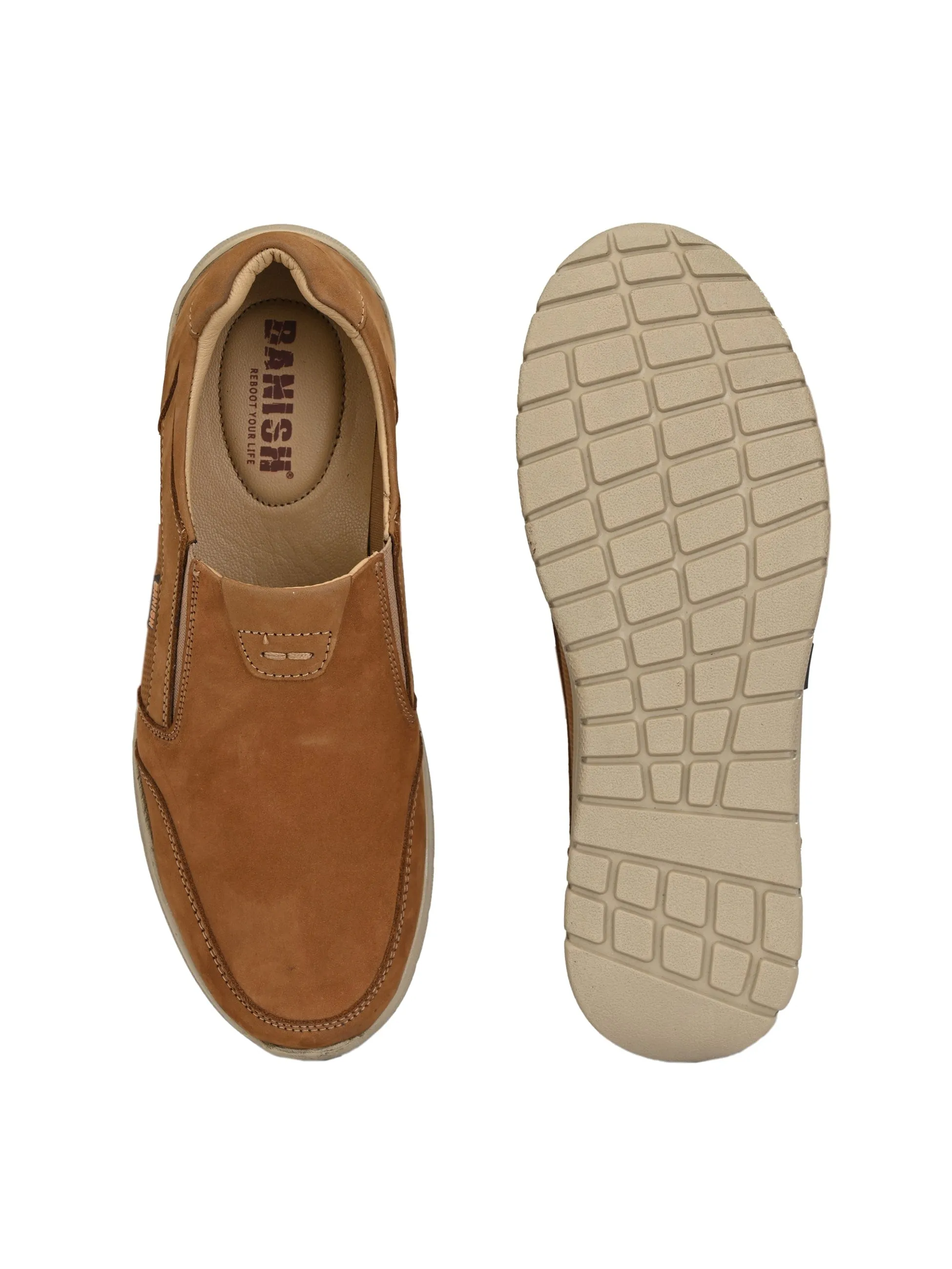 Martin Sepia Slip-Ons