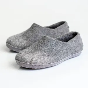 Men's clogs OMBRE with alpaca wool