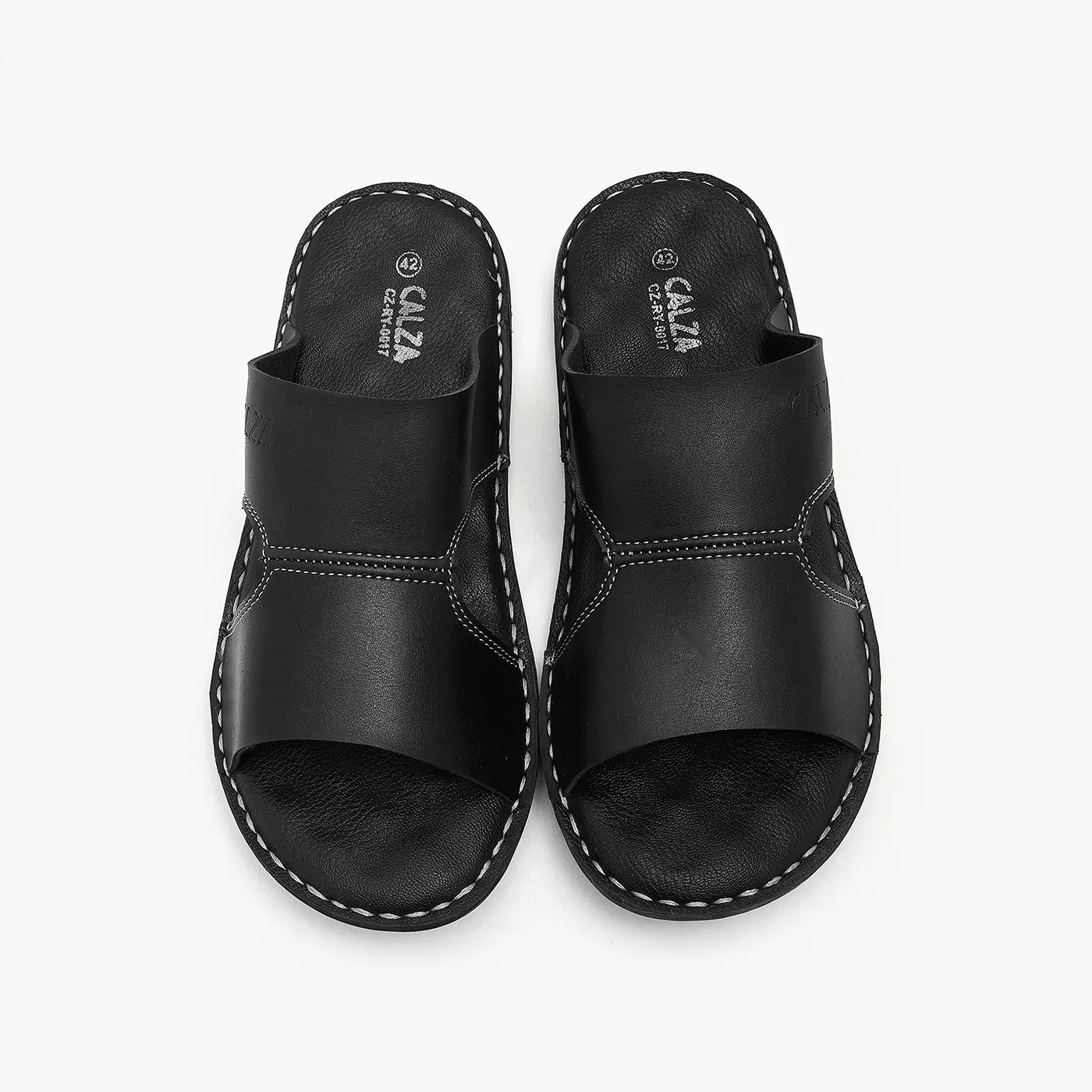 Men's Stitched Detail Chappals