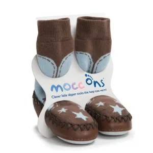 Mocc Ons Slipper Socks (Cowboy)