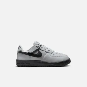 Nike Kids' Air Force 1 Low EasyOn Wolf Grey (PS)