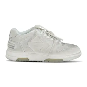 OFF-WHITE OUT OF OFFICE LOW VINTAGE DISTRESSED WHITE TRAINERS