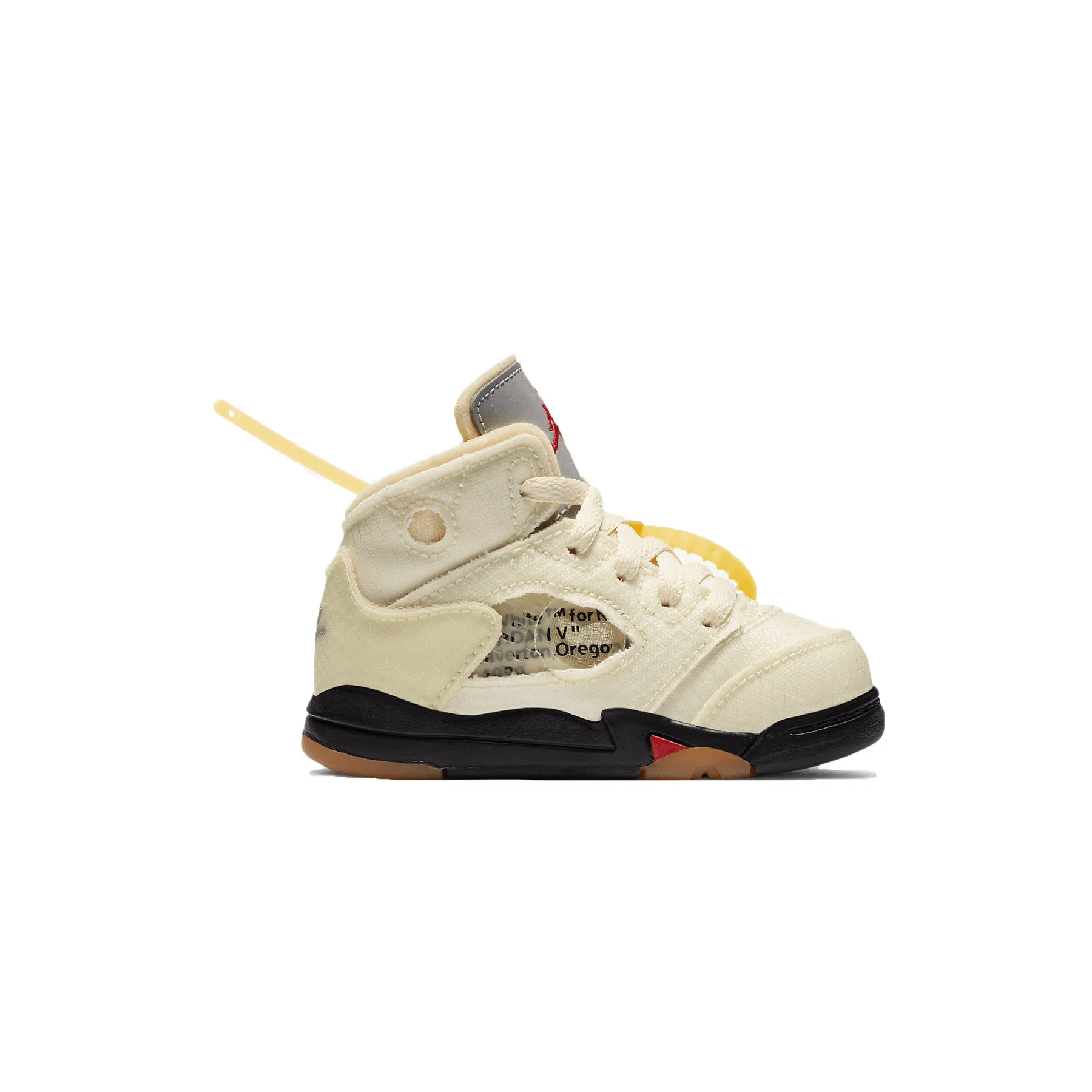 Off-White x Air Jordan 5 Retro SP TD 'Sail'