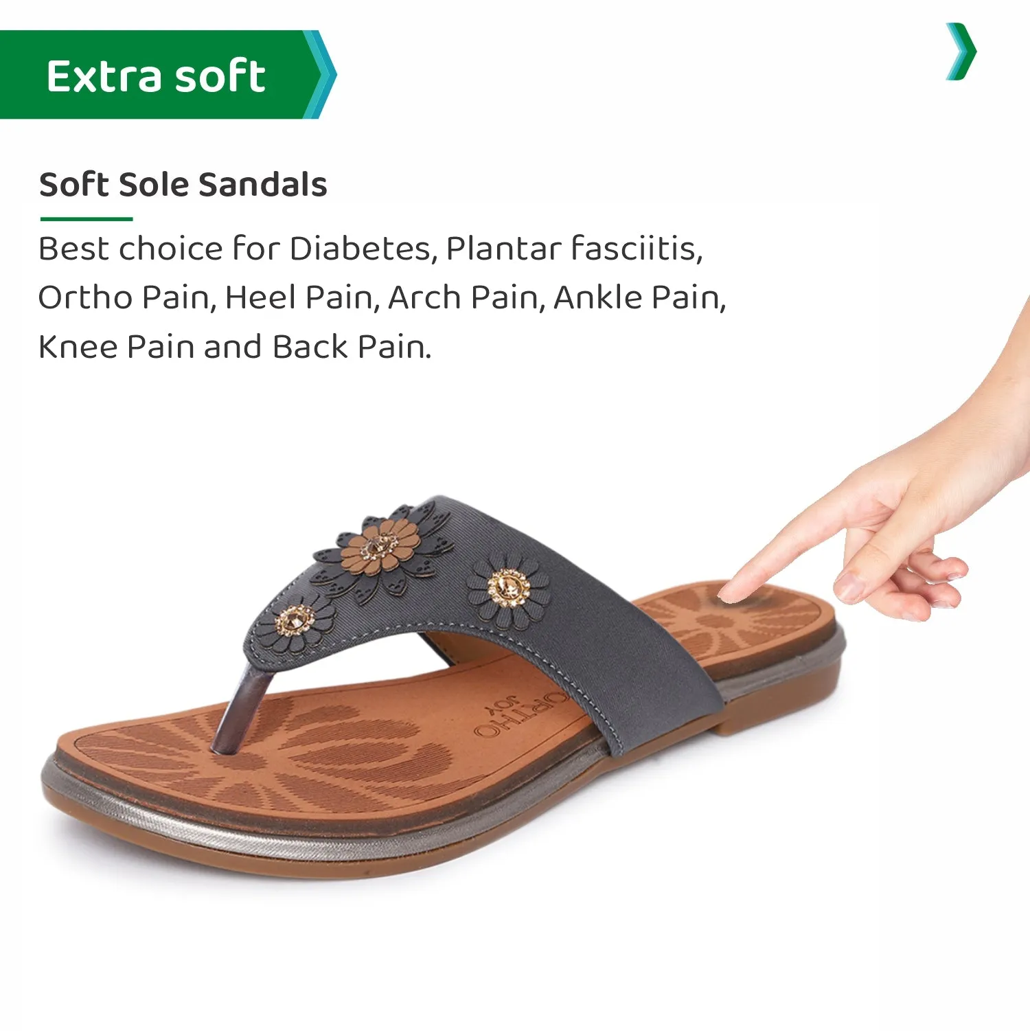 ORTHO JOY Extra-Soft Doctor Slippers