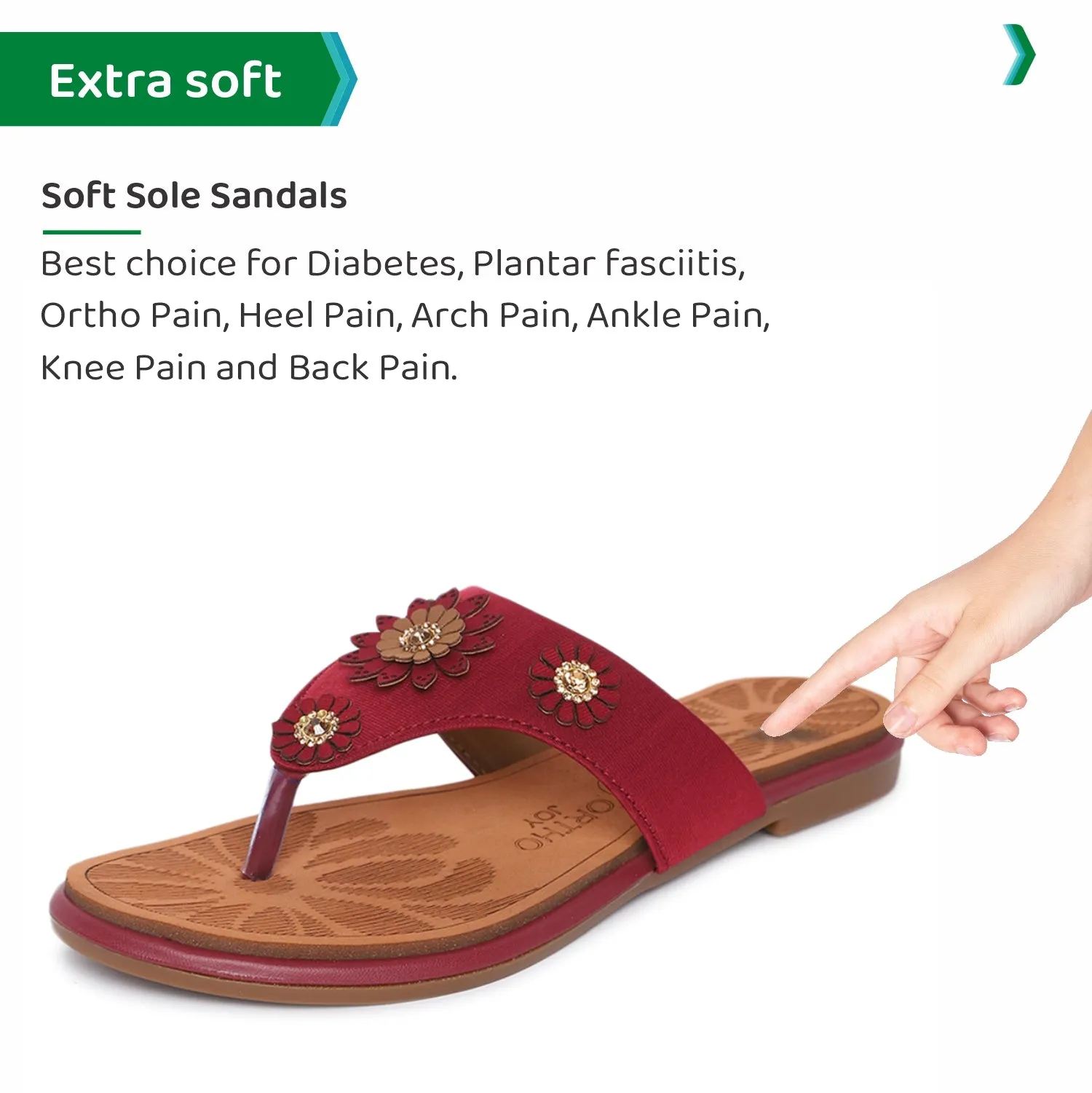 ORTHO JOY Extra-Soft Doctor Slippers