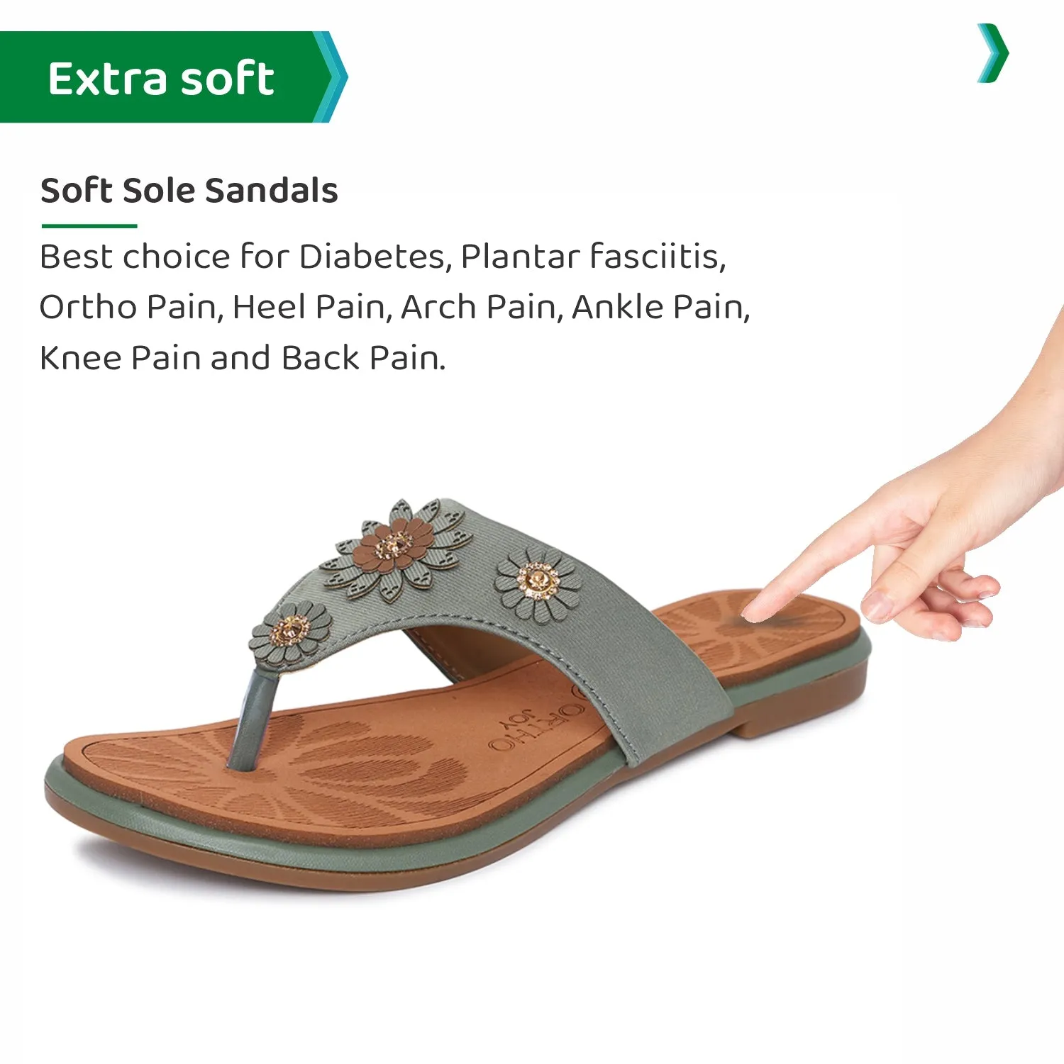 ORTHO JOY Extra-Soft Doctor Slippers