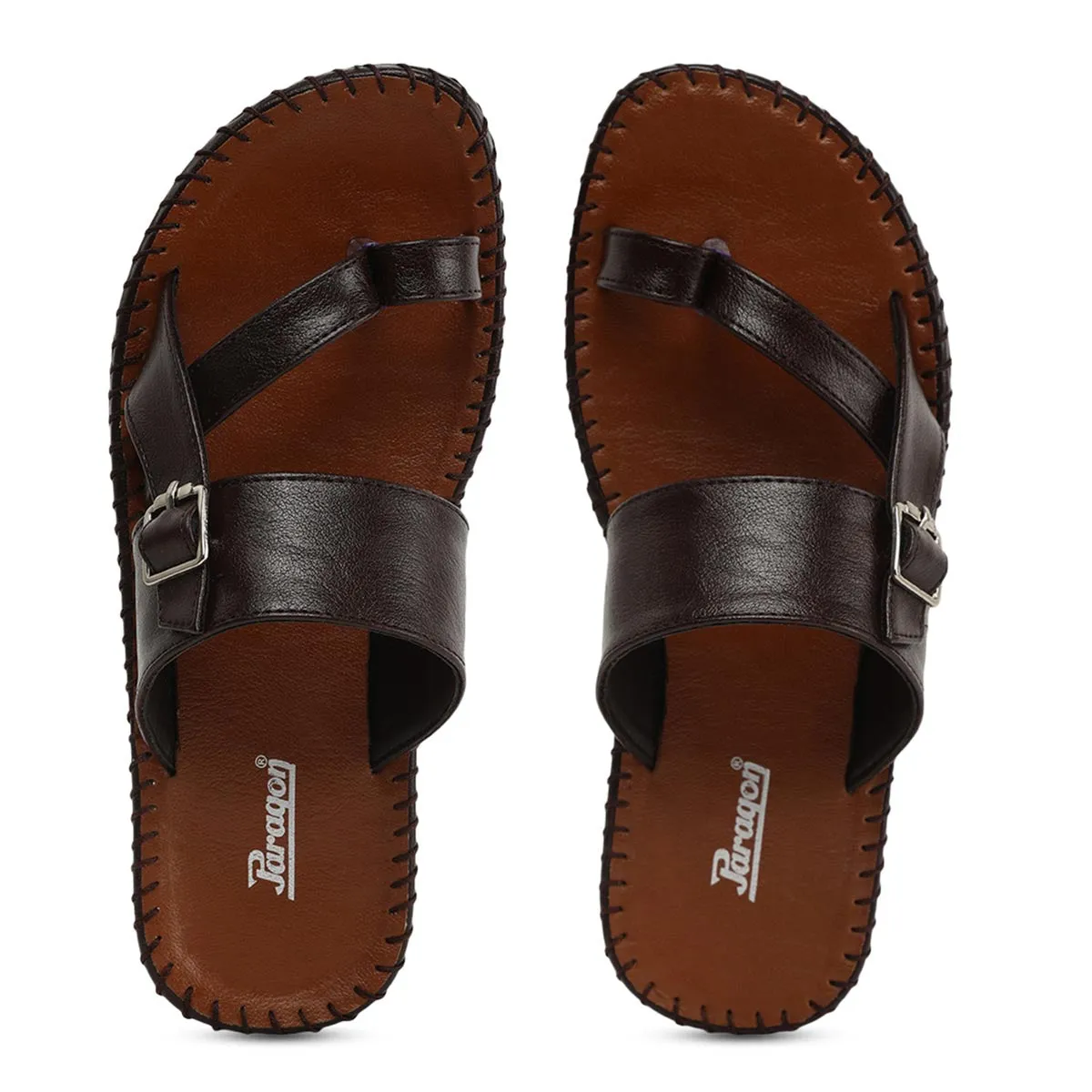 Paragon K2001G Men Stylish Sandals | Comfortable Sandals for Daily Outdoor Use | Casual Formal Sandals with Cushioned Soles