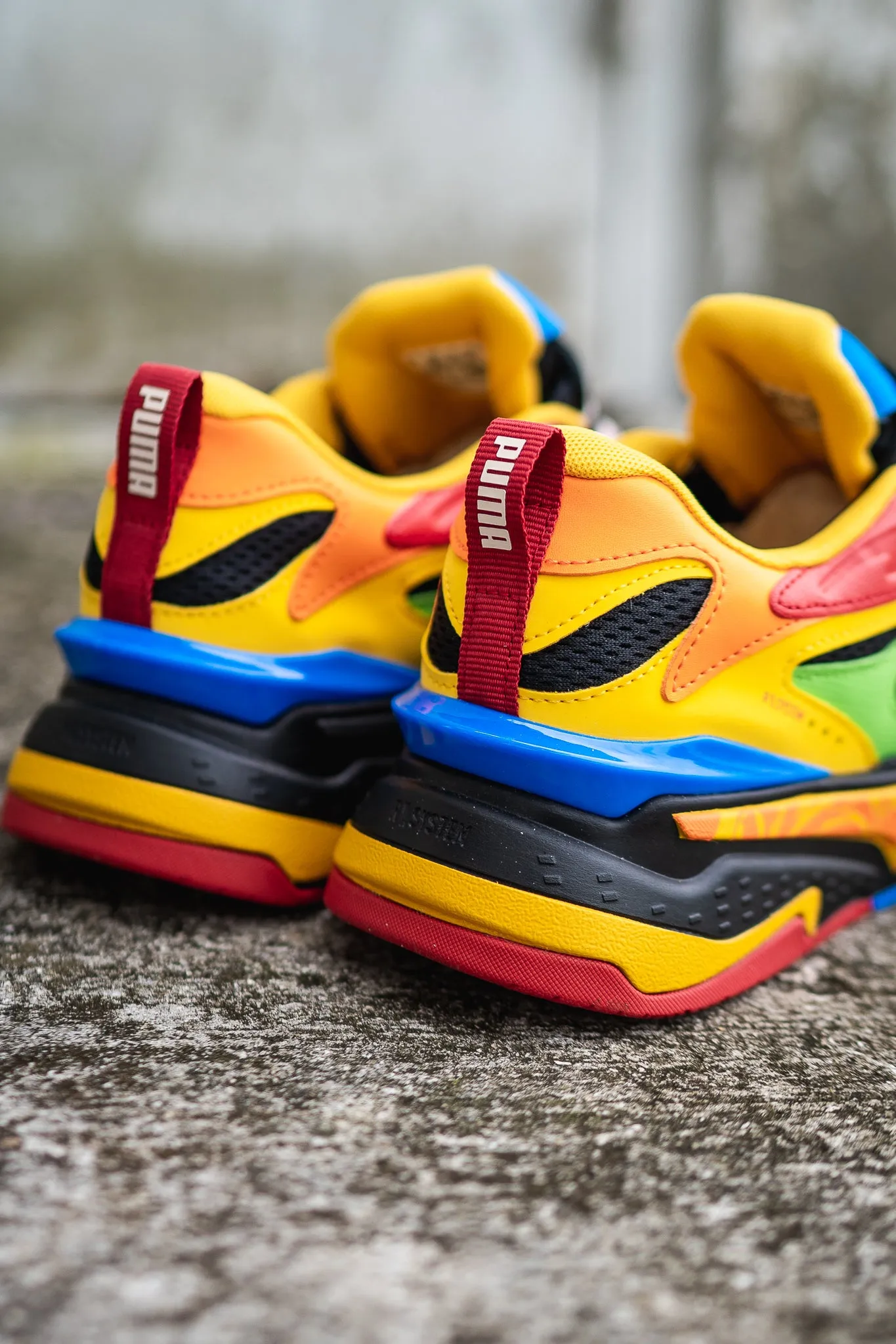 PRESCHOOL Puma RS-Fast Candy Bar (Black/Multi)