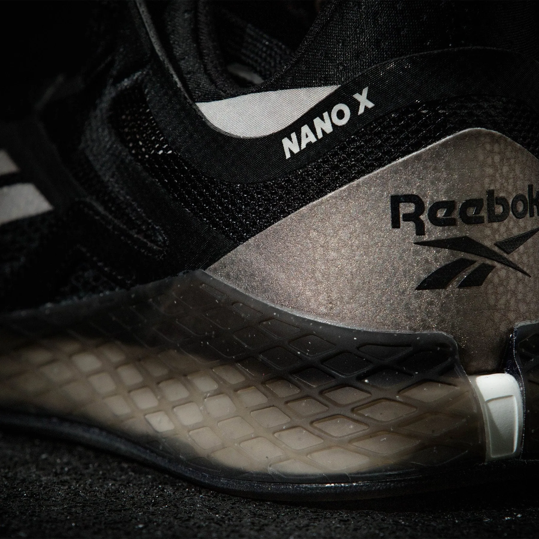 Reebok - Nano X - Women's - BLACK/MOONDUST MET/CHALK