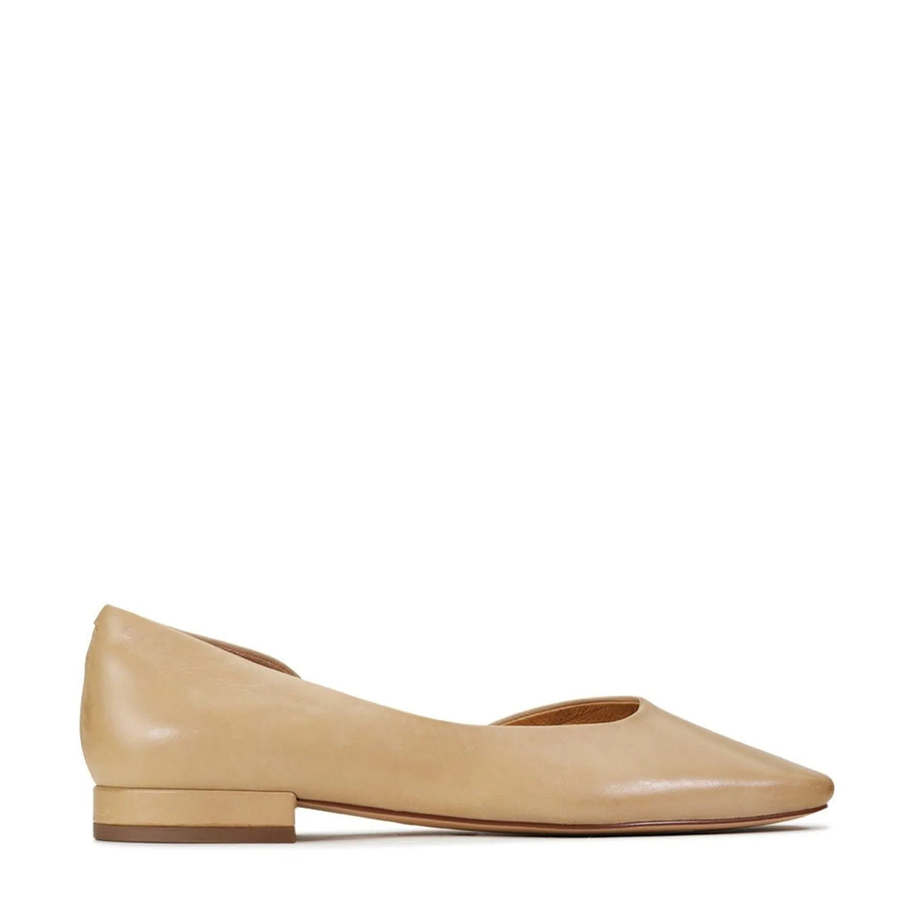 ROCHEL LEATHER BALLET FLATS