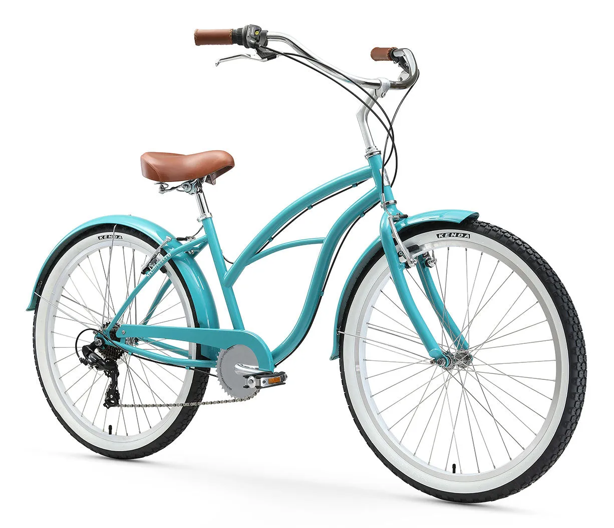 sixthreezero Breathe Women's 26" 7 Speed Beach Cruiser Bicycle