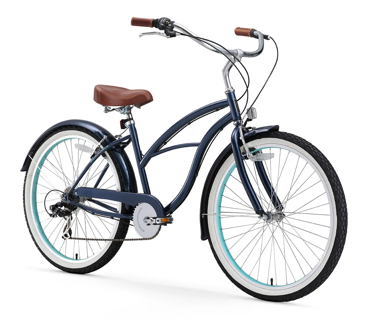 sixthreezero Classic Edition 7 Speed Women's Beach Cruiser Bicycle