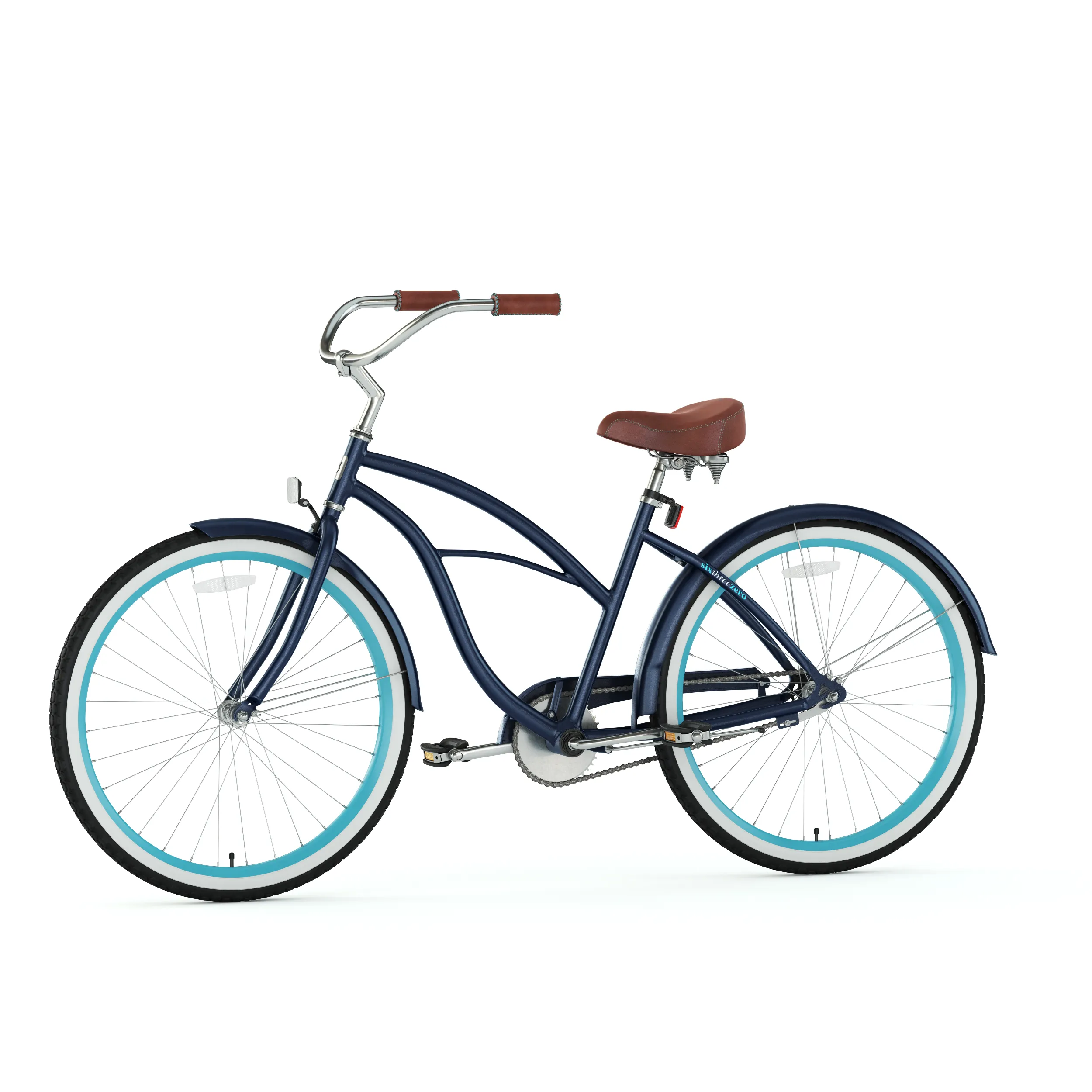 sixthreezero Classic Edition 7 Speed Women's Beach Cruiser Bicycle