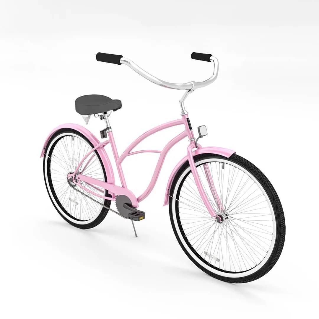 sixthreezero Classic Edition 7 Speed Women's Beach Cruiser Bicycle