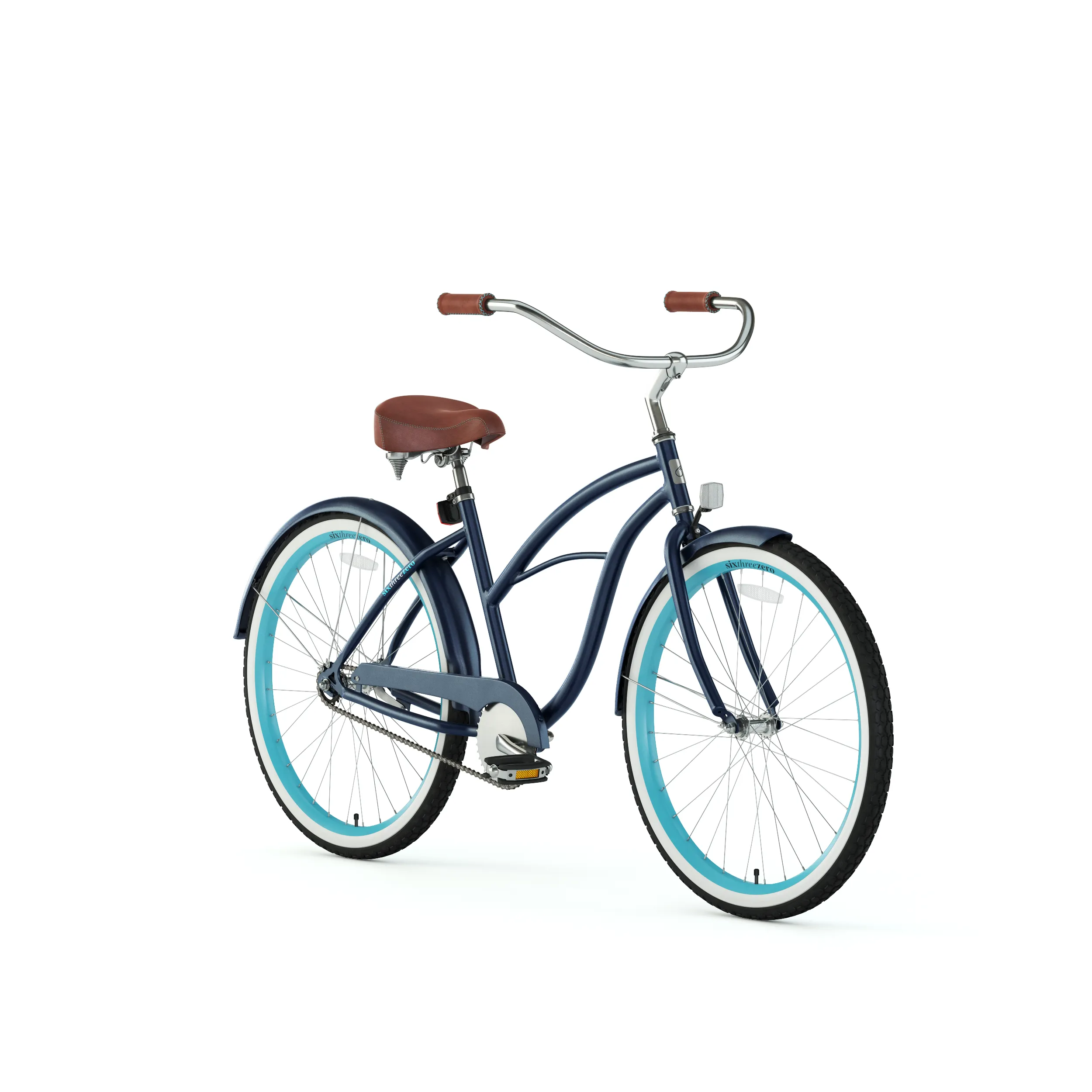 sixthreezero Classic Edition 7 Speed Women's Beach Cruiser Bicycle