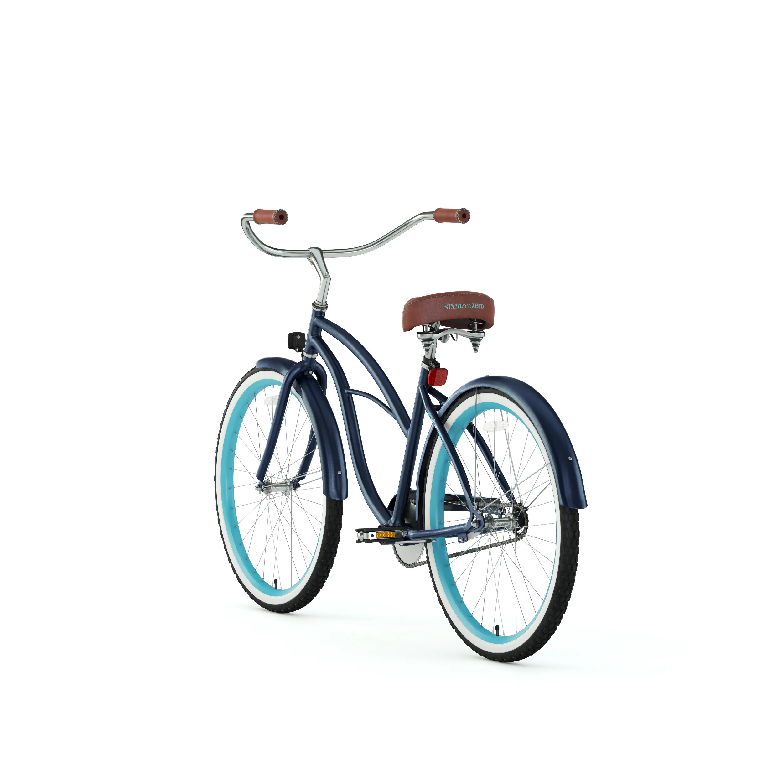 sixthreezero Classic Edition 7 Speed Women's Beach Cruiser Bicycle