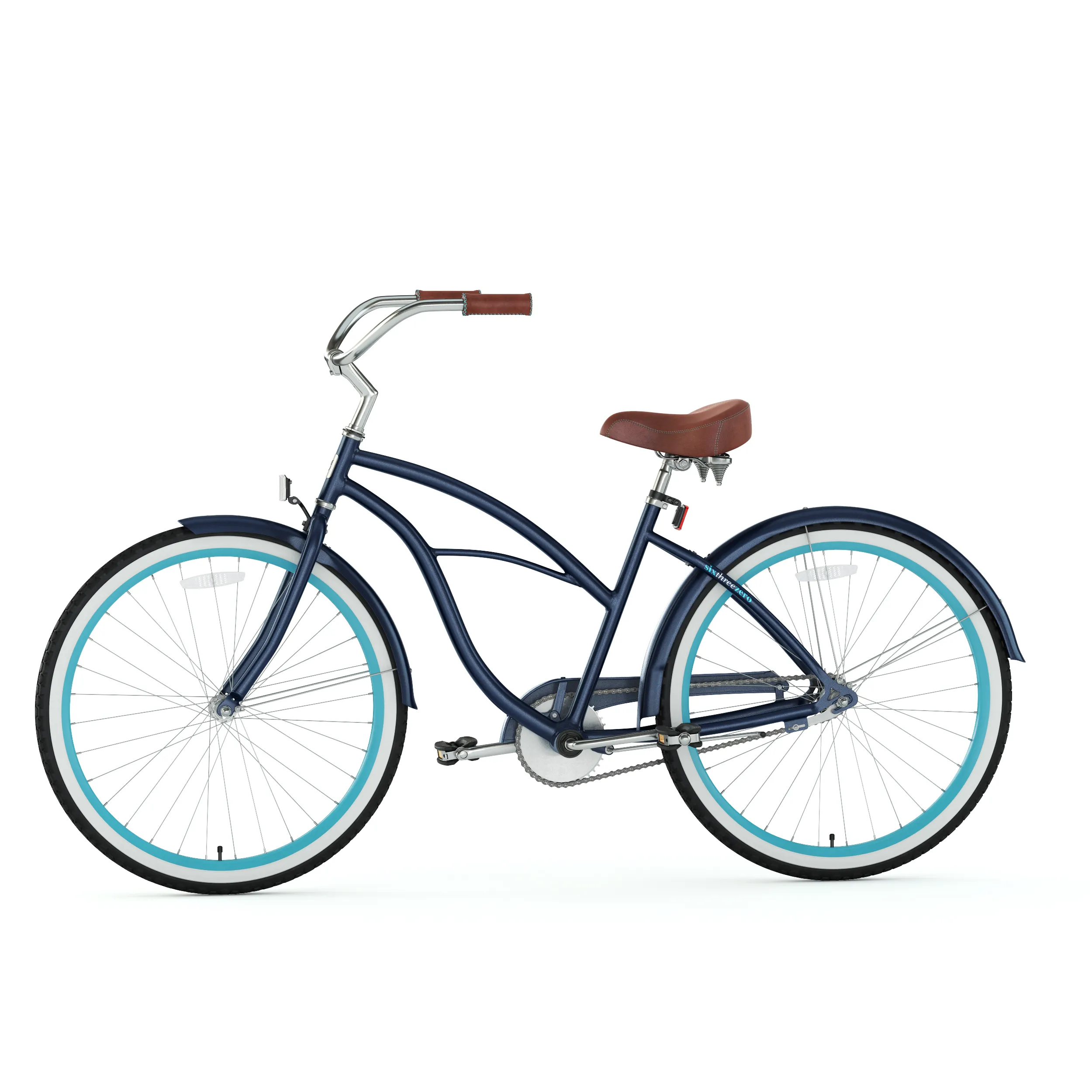 sixthreezero Classic Edition 7 Speed Women's Beach Cruiser Bicycle