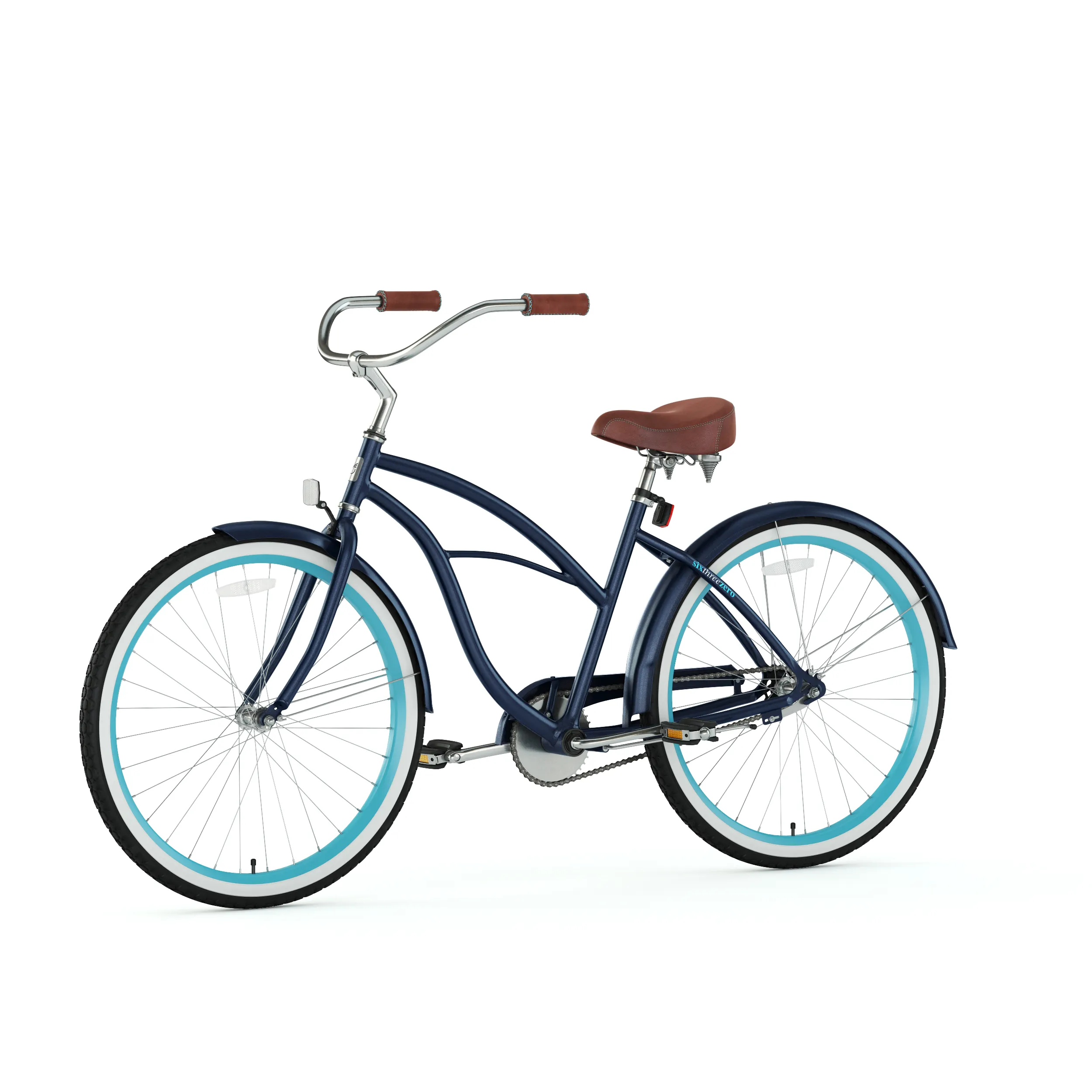 sixthreezero Classic Edition Women's 26" 21 Speed Beach Cruiser Bicycle