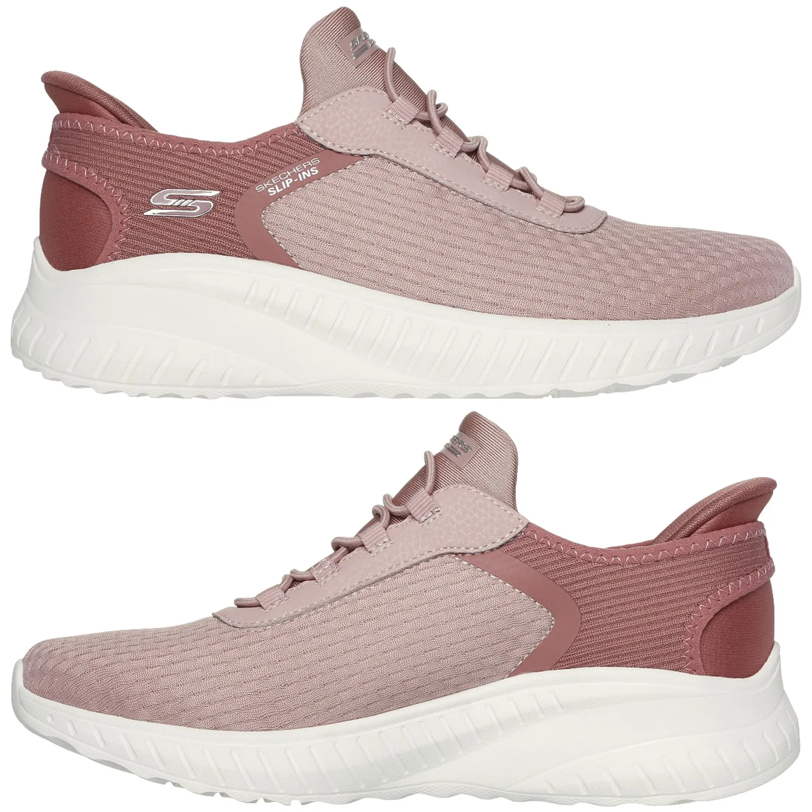 Skechers Ladies Bobs Sport Squad Chaos Slip-Ins Trainers