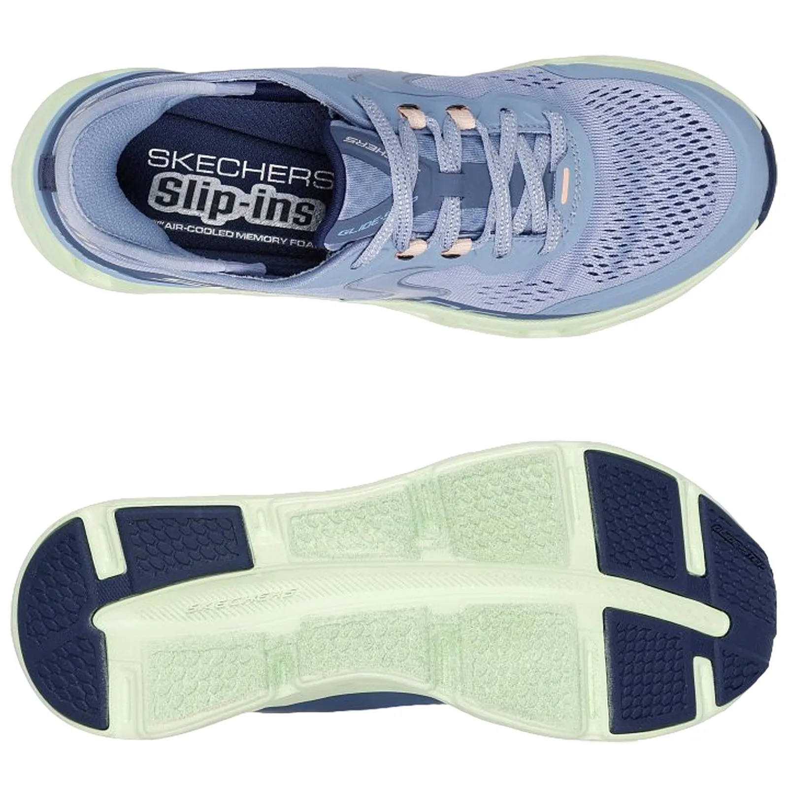 Skechers Ladies Glide-Step Atlus Slip-Ins Trainers