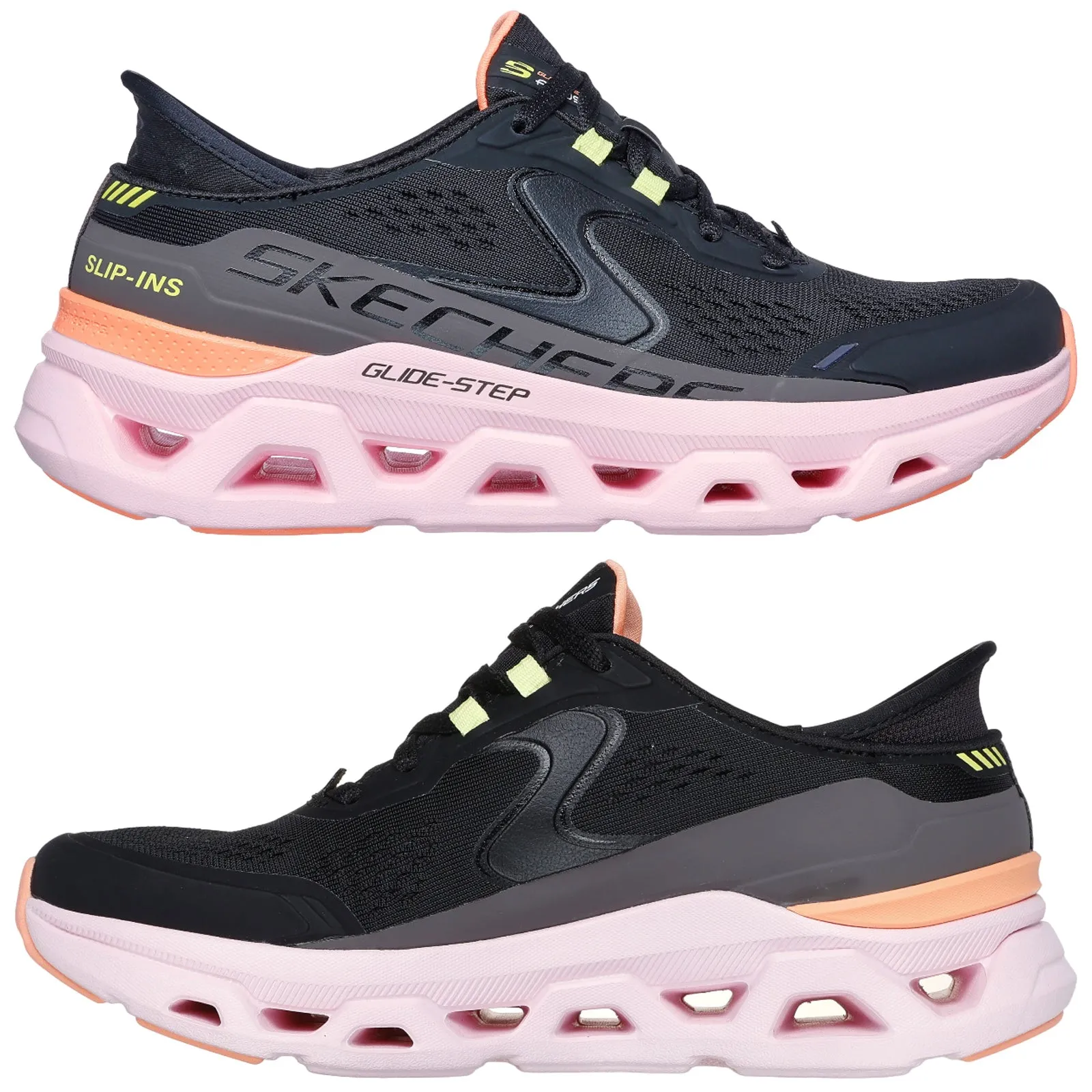 Skechers Ladies Glide-Step Atlus Slip-Ins Trainers