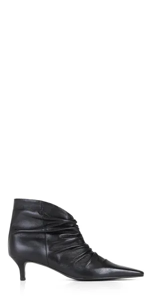 Slouchy Ankle Boots Black