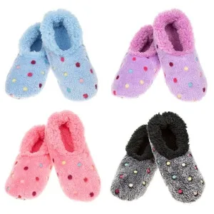 Snoozies Lots a Dots Large Slippers - Choice of 4